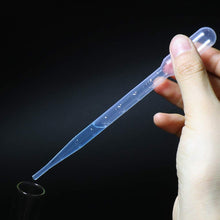 Load image into Gallery viewer, Labvida 1000pcs of Transfer Pipettes, Vol.7ml, Essential Oils Pipettes, 3ml Graduated, LDPE Material, 1000pcs/bag, LVG001
