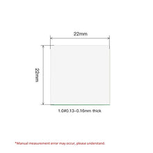 Load image into Gallery viewer, Labvida Pre-Cleaned Microscope Slide and Cover Slips Set, 144pcs of Dim.75x25x1mm Plain Slides, Super Grade Glass, 90°Corners, 1.2oz.(200pcs) of 22x22mm Cover Slips, 1# Thickness 0.13-0.16mm, LVQ090