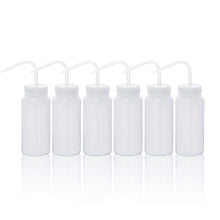 Load image into Gallery viewer, Labvida 6pcs of Wide Mouth Safety Wash Bottles, Vol.500ml 17oz, LDPE Bottle with PP Draw Tube, LVM007