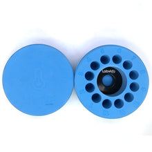 Load image into Gallery viewer, Labvida -1℃(-33.8℉) Cell Freezing Container for 2ml Cryogenic Vials, 12 Places, Cross-Linked Polyethylene Foam with a Solid State Core, LVZ001