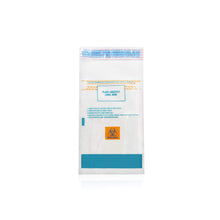 Load image into Gallery viewer, Labvida 100pcs of Specimen Bags, Dim.6x9 inches with Biohazard Logo Printing, Adhesive Tamper-Evident Closure, LDPE Material 100pcs/bag, LVN003
