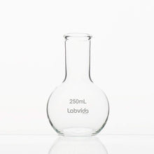 Load image into Gallery viewer, Labvida 4pcs of Glass Boiling Flasks of Flat Bottom, Vol.250ml, Borosilicate 3.3 Glass, LVD001