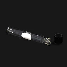Load image into Gallery viewer, Labvida 40pcs of Glass Serological Test Tubes with Black Bakelite Screw Caps Silicon Liners, Vol.10ml 16x100mm with Marking Area, Borosilicate Glass Material, Flat Bottom, LVH003