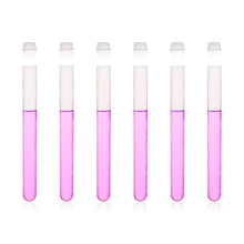 Load image into Gallery viewer, Labvida 50pcs of Plastic Test Tubes with Flex Caps, Dia.16x125mm, PP Material and Nature Color, Flex Cap Dia.16mm with PE Material, LVI001