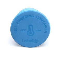 Load image into Gallery viewer, Labvida -1℃(-33.8℉) Cell Freezing Container for 2ml Cryogenic Vials, 12 Places, Cross-Linked Polyethylene Foam with a Solid State Core, LVZ001
