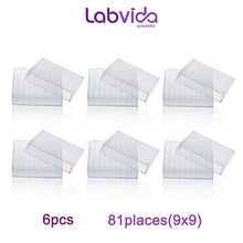 Load image into Gallery viewer, Labvida 6pcs of Plastic Freezing Storage Boxes, 81 Holes, PP Material, for 1.8ml Cryotube, LVL001
