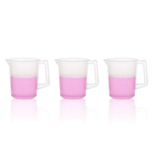 Load image into Gallery viewer, Labvida 3pcs of Handled Plastic Beakers, Vol.250ml, PP Material, with Molded Graduation, LVB007
