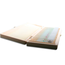 Load image into Gallery viewer, Labvida 50pcs of Basic Biology Prepared Microscope Slides, Microscope Specimen Slides, Packed in Fitted Wooden Storage Box, LVQ091
