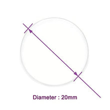 Load image into Gallery viewer, Labvida 100pcs of Pre-Cleaned Microscope Cover Glass, Circular, Super White Glass, Dia.20 mm with 2.0# Thickness 0.19-0.22mm, LVR407
