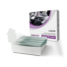 Load image into Gallery viewer, Labvida 144pcs of Pre-Cleaned White Color Frosted Microscope Slide, Dim.75mmx25mm, Super Grade Glass, Ground Edges, 45° Safety Corners, LVQ034W
